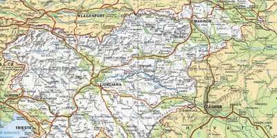 Карта Тэрме Славенія